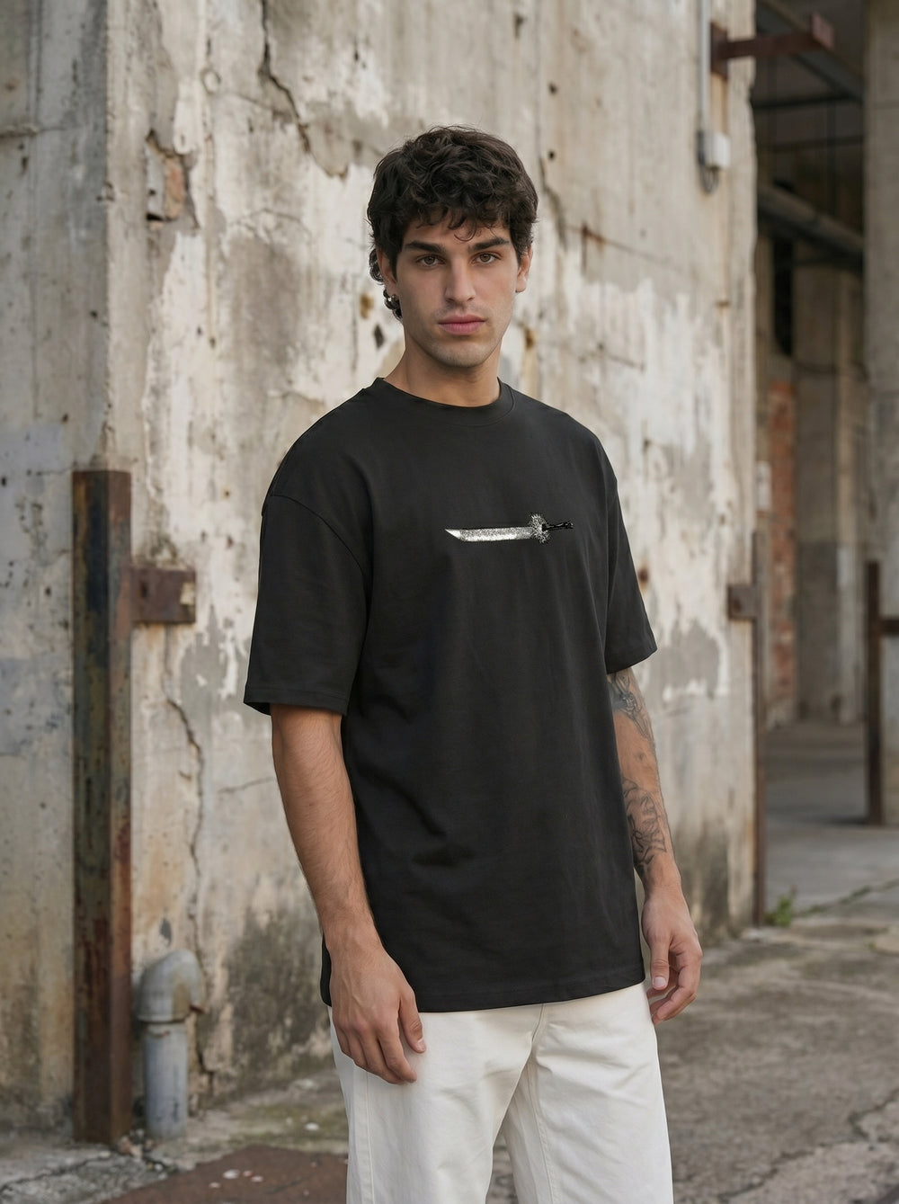 anime streetwear  Oversize Tee