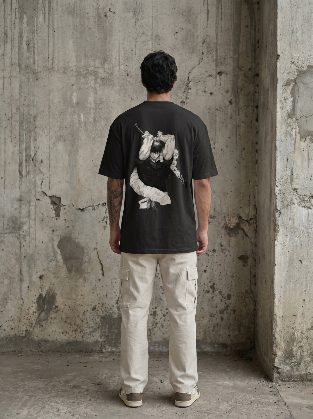 anime streetwear  Oversize Tee