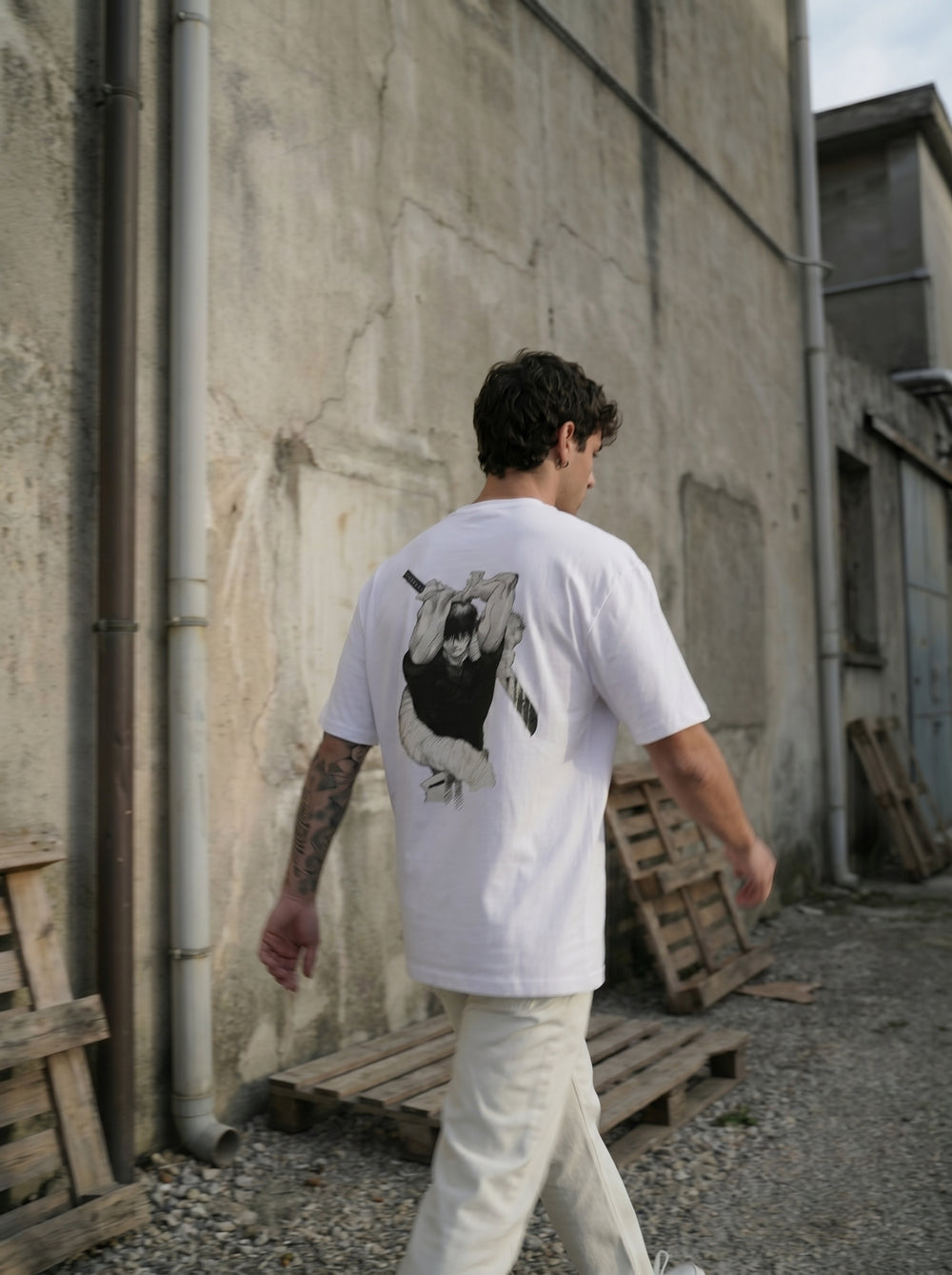 anime streetwear  Oversize Tee