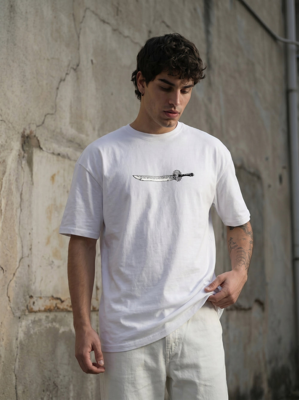 anime streetwear  Oversize Tee