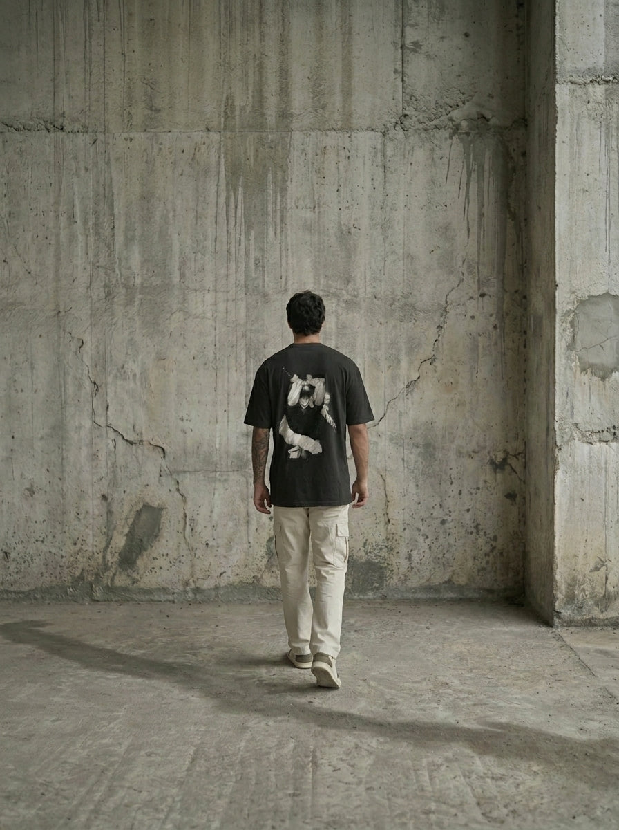 anime streetwear  Oversize Tee
