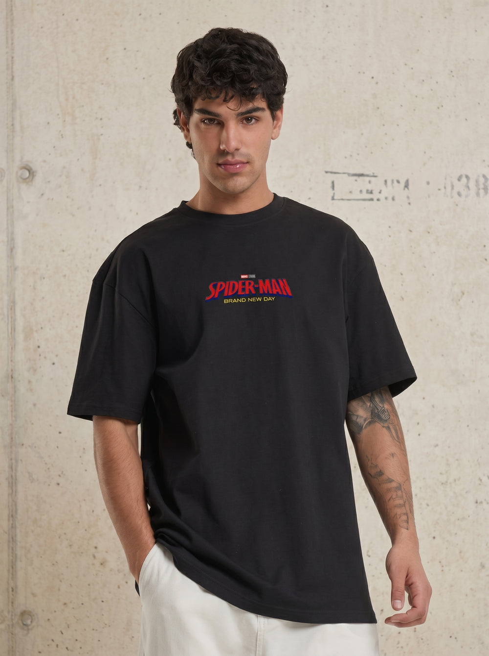 Spider Graphic Oversized T-Shirt
