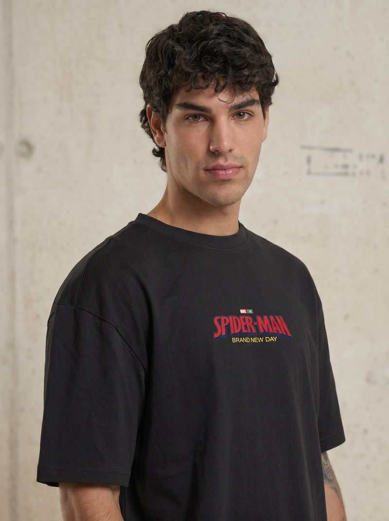 Spider Graphic Oversized T-Shirt