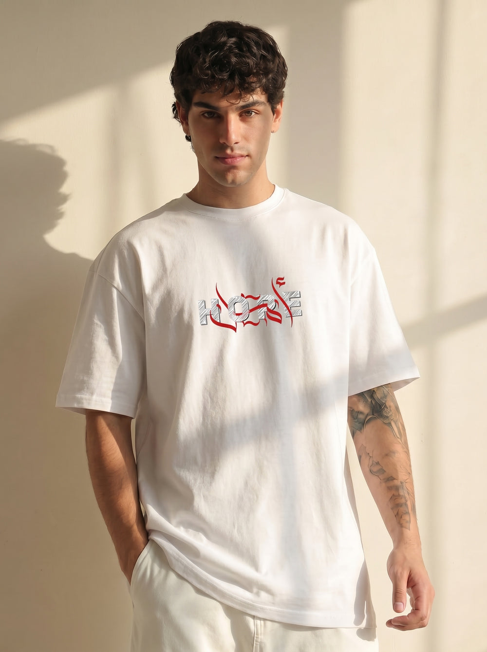 HOPE Oversized Graphic T-Shirt