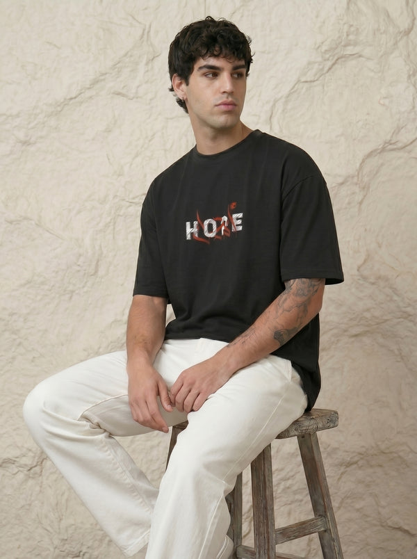 HOPE Oversized Graphic T-Shirt