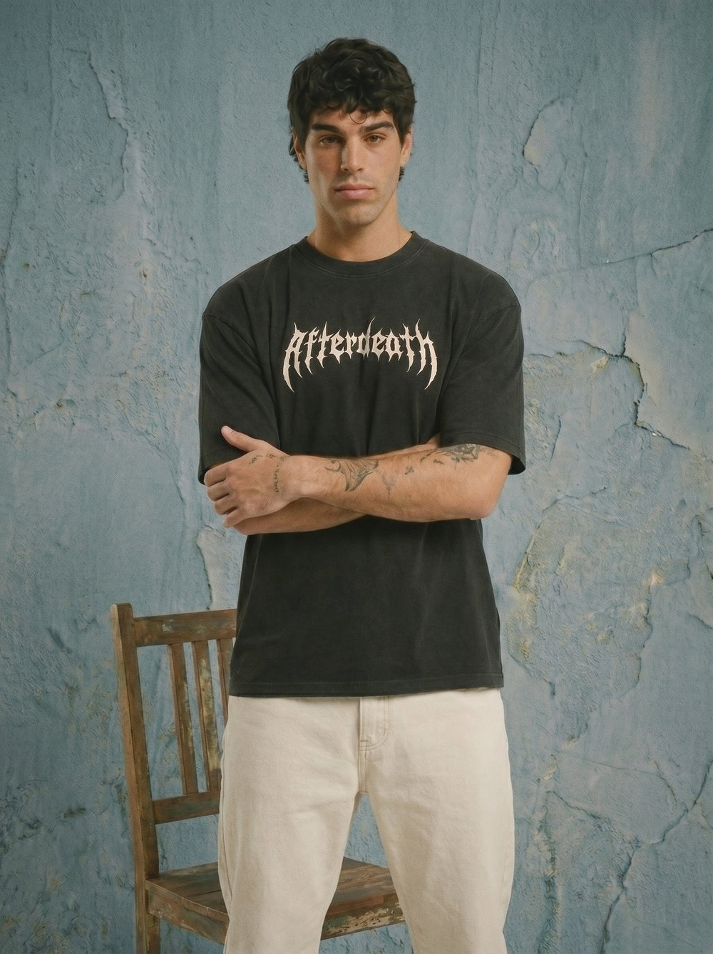 Afterdeath Graphic Oversize Tee