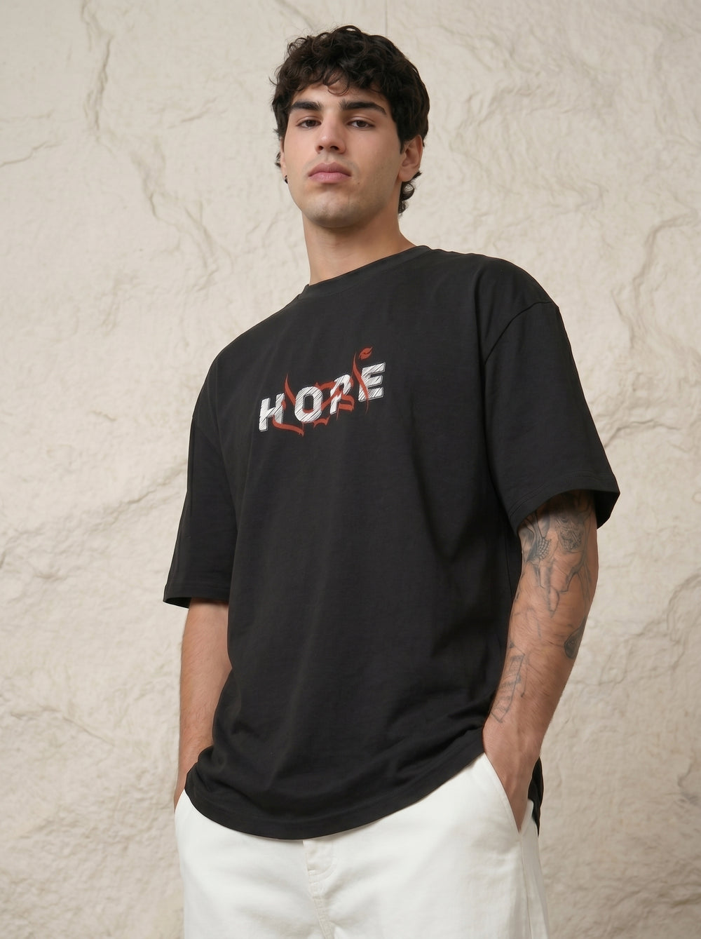 HOPE Oversized Graphic T-Shirt