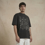 Ancient Egypt Hieroglyph Oversized T-Shirt