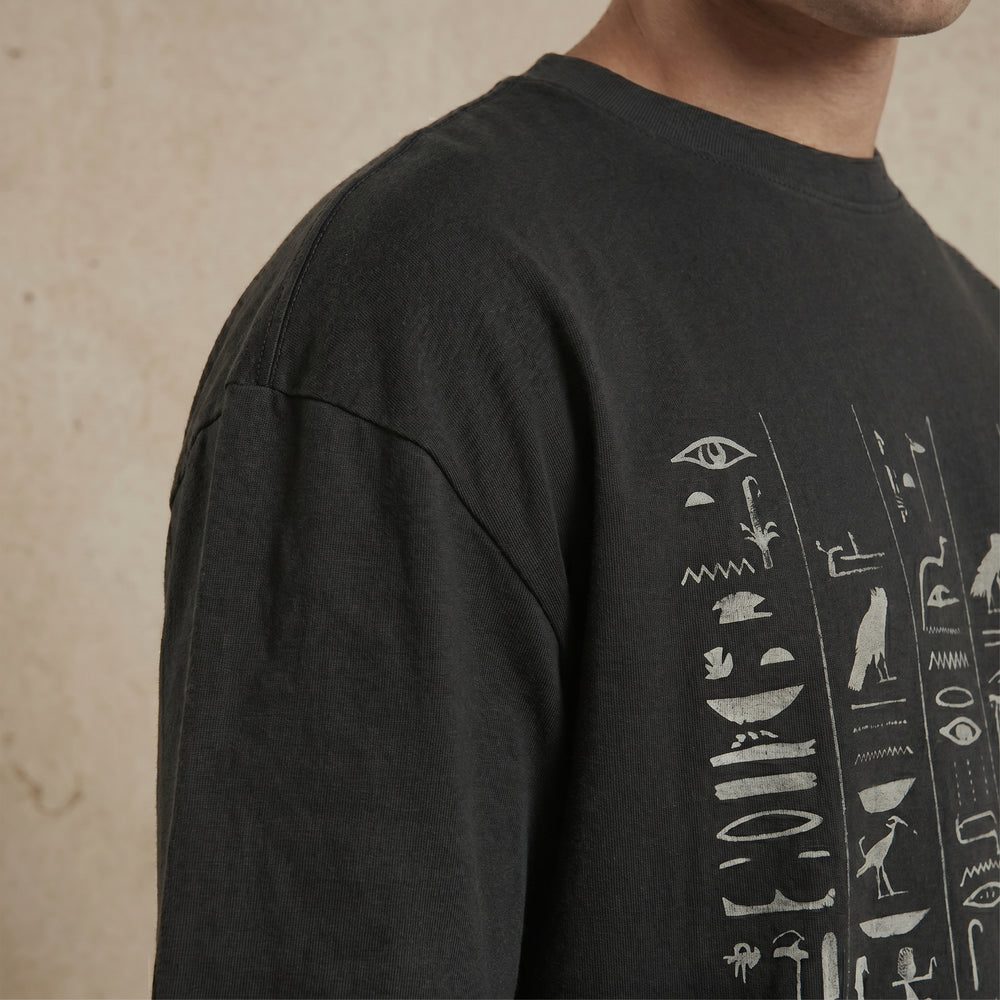 Ancient Egypt Hieroglyph Oversized T-Shirt