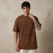 Ancient Egypt Hieroglyph Oversized T-Shirt