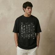 Ancient Egypt Hieroglyph Oversized T-Shirt
