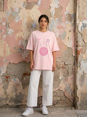 Pink Aesthetic Oversized Tee