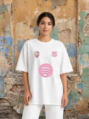 Pink Aesthetic Oversized Tee
