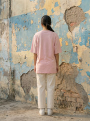 Pink Aesthetic Oversized Tee