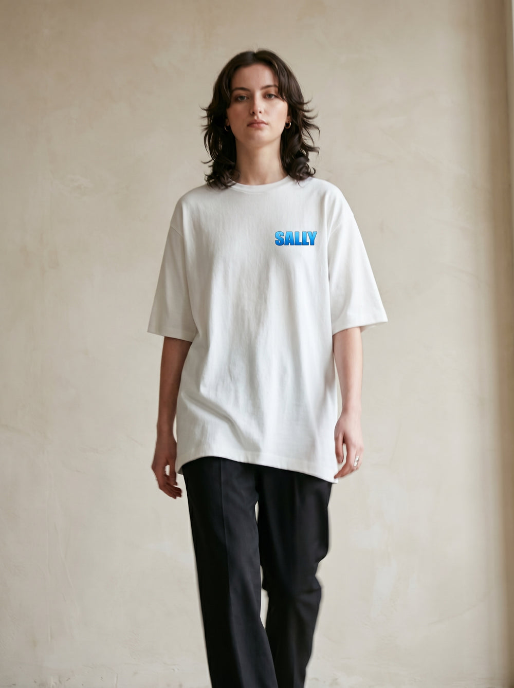 SALLY Oversized Graphic T-Shirt