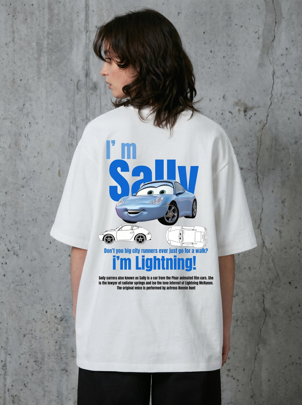 SALLY Oversized Graphic T-Shirt