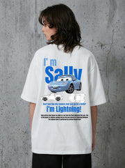 SALLY Oversized Graphic T-Shirt