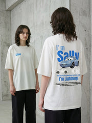 SALLY Oversized Graphic T-Shirt
