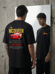 McQueen Graphic Oversized T-Shirt