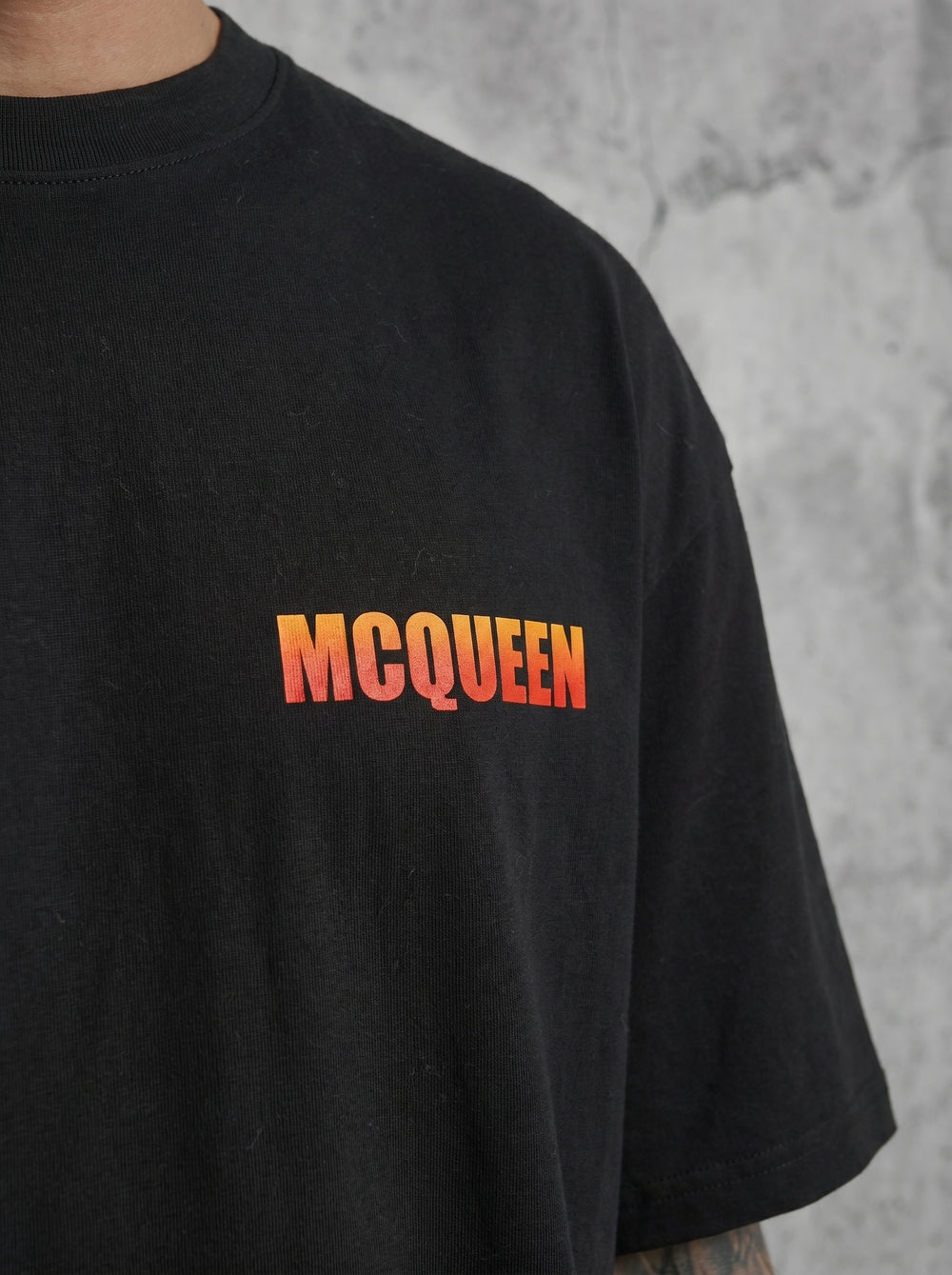 McQueen Graphic Oversized T-Shirt