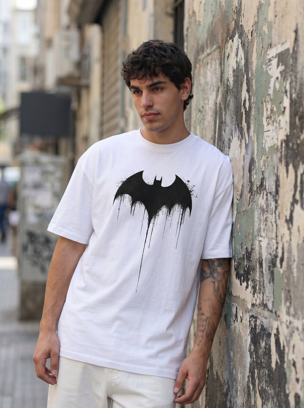 Drip Bat Oversized T-Shirt